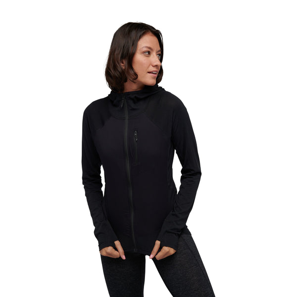 Women's Coefficient LT Hybrid Hoody alternate view