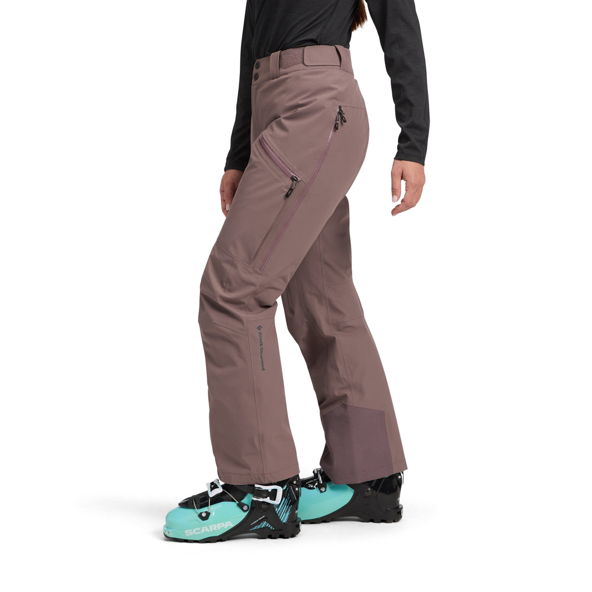 Dark Mauve ~ Model is 5' 7" | Waist 27" | Size Small/6 