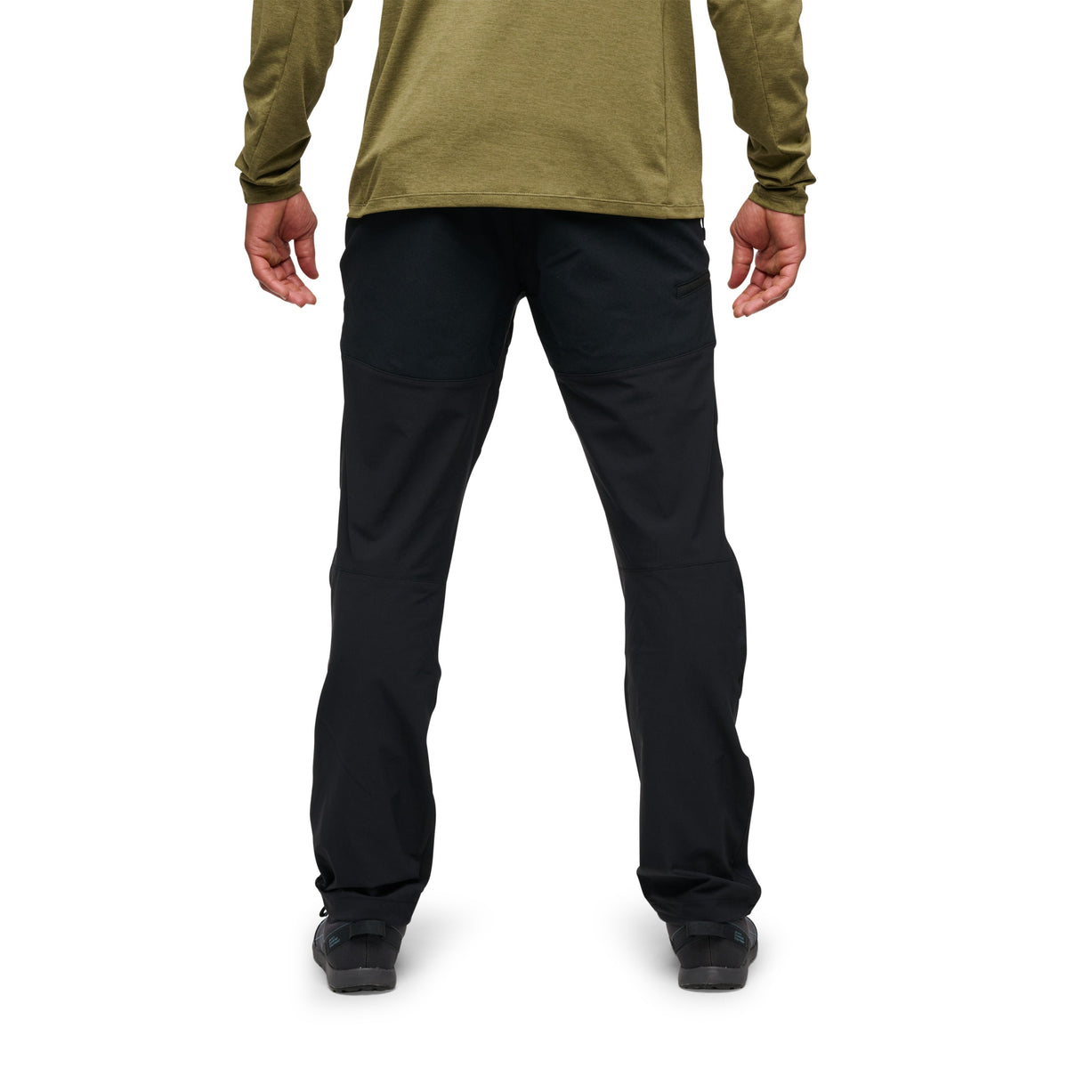 Black-Black ~ Model is 5' 11" | Waist 33" | Size Medium/32 