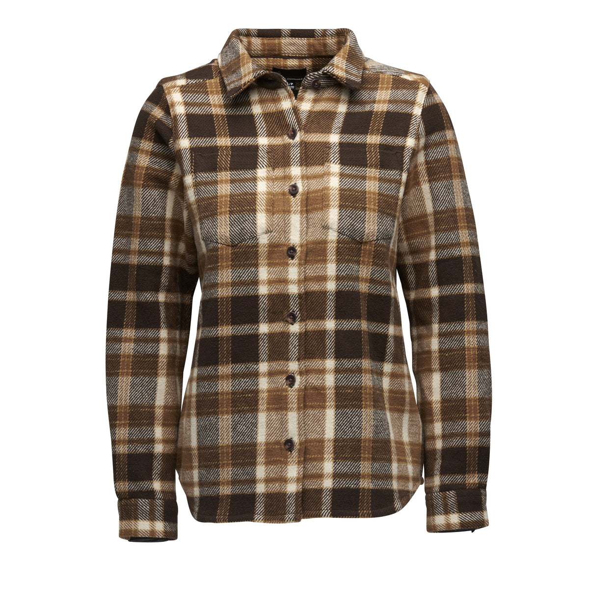 Bark Brown-Off White Plaid