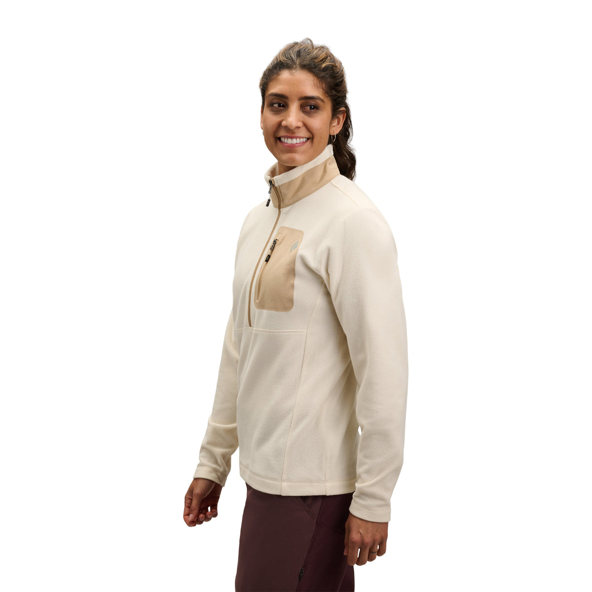 Chalk-Khaki ~ Model is 5' 6" | Chest 34" | Waist 28" | Size Small/6 