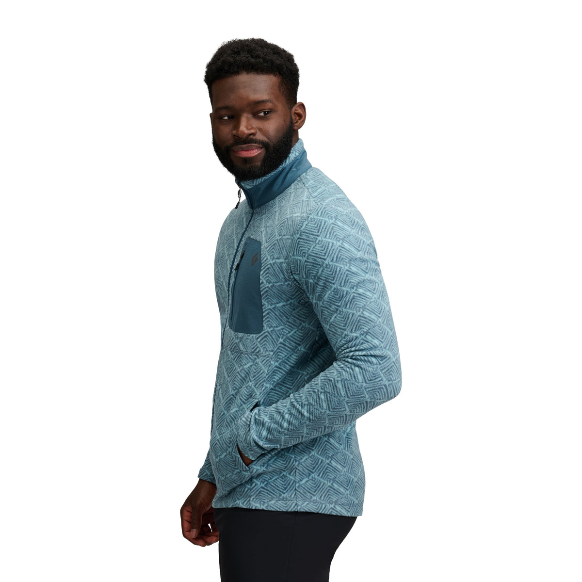 Granola-Midnight Blue ~ Model is 6' 0" | Chest 40" | Waist 32" | Size Medium/32 