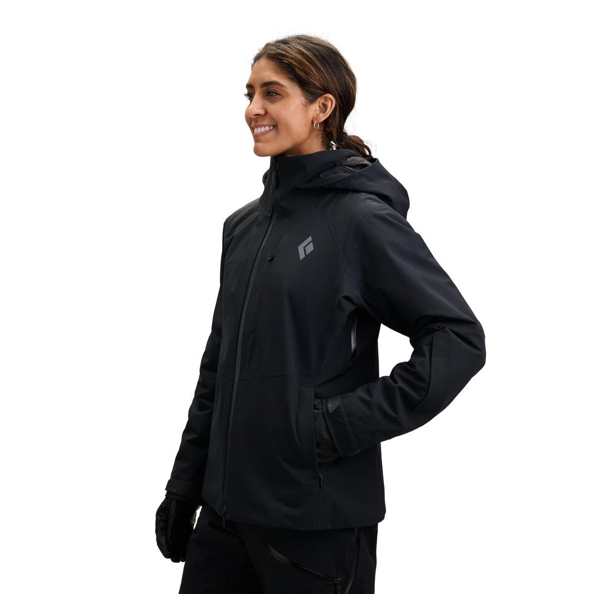 Black ~ Model is 5' 6" | Chest 34" | Waist 28" | Size Small/6 