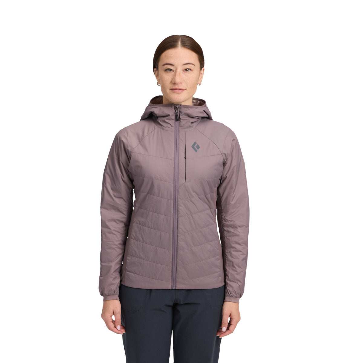 Dark Mauve ~ Model Height 5' 7" | Chest 36" | Waist 27" | Size Small/6
