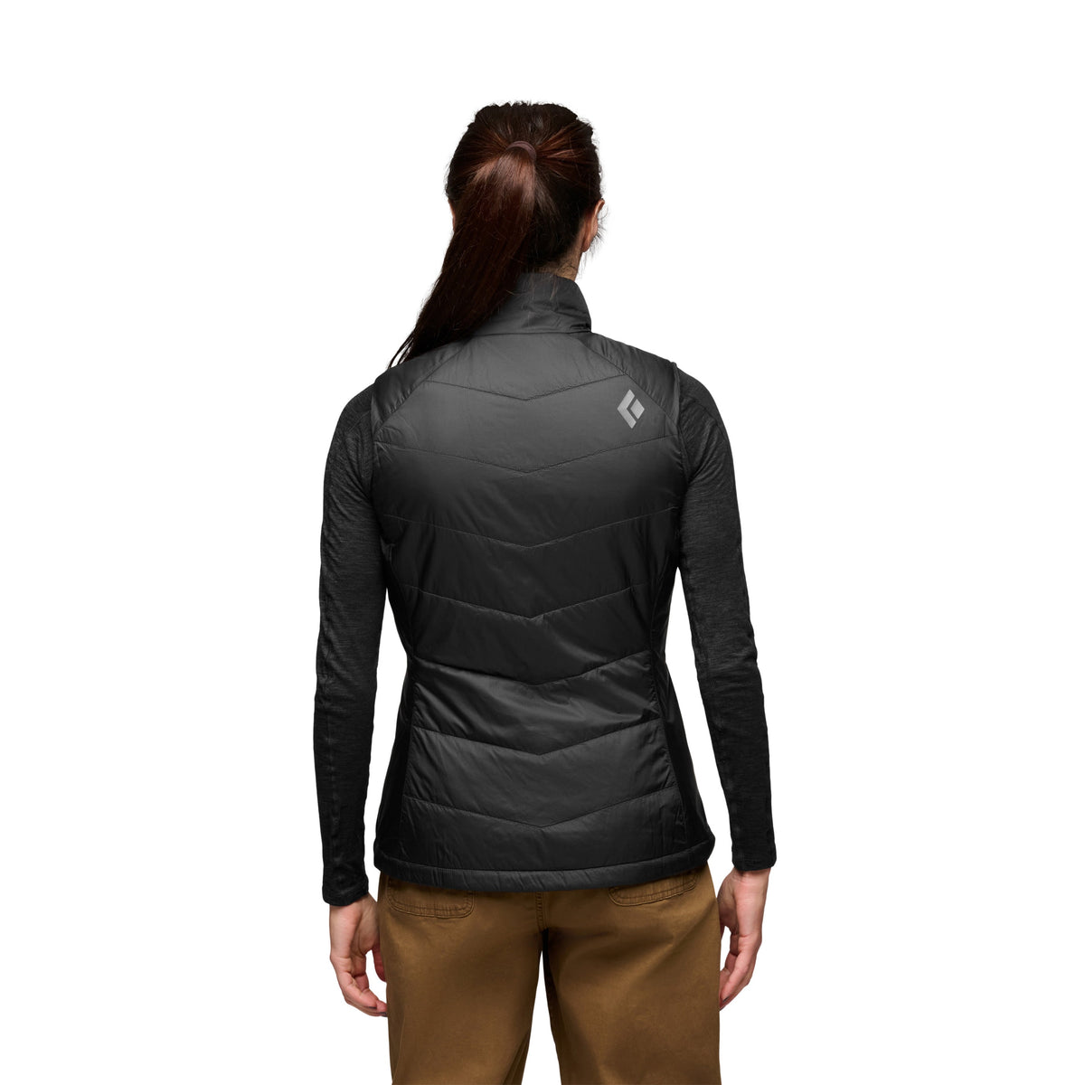 Black ~ Model is 5' 6" | Chest 36" | Waist 27" | Size Small/6 
