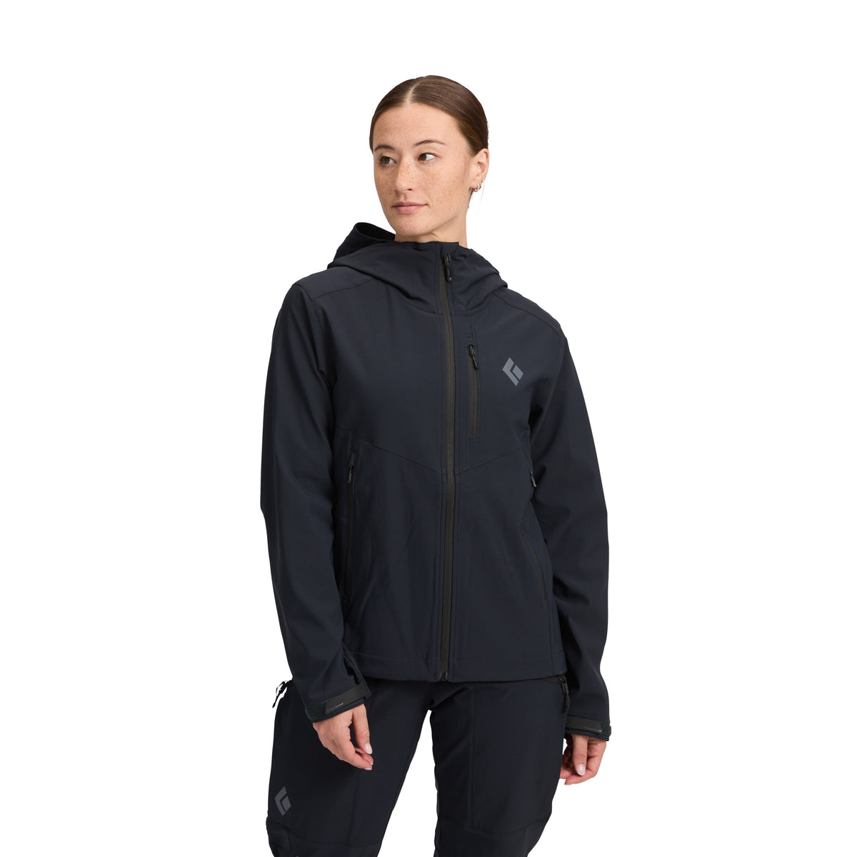 Black ~ Model is 5' 7" | Chest 36" | Waist 27" | Size Small/6 