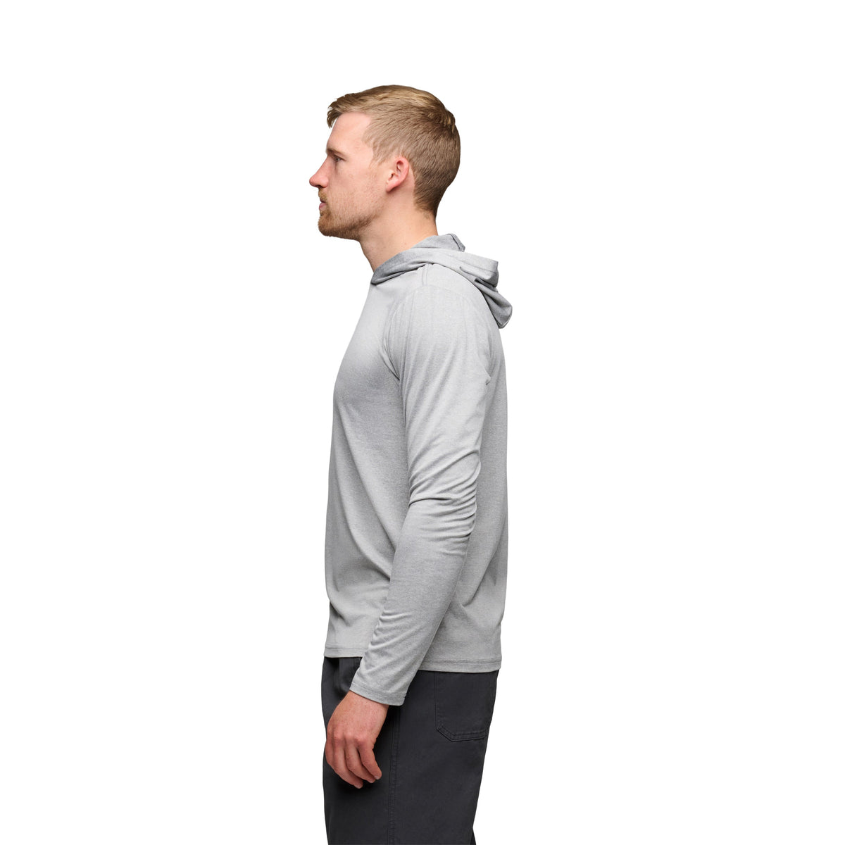Pewter ~ Model is 6' 0" | Chest 40" | Waist 32" | Size Medium/32 