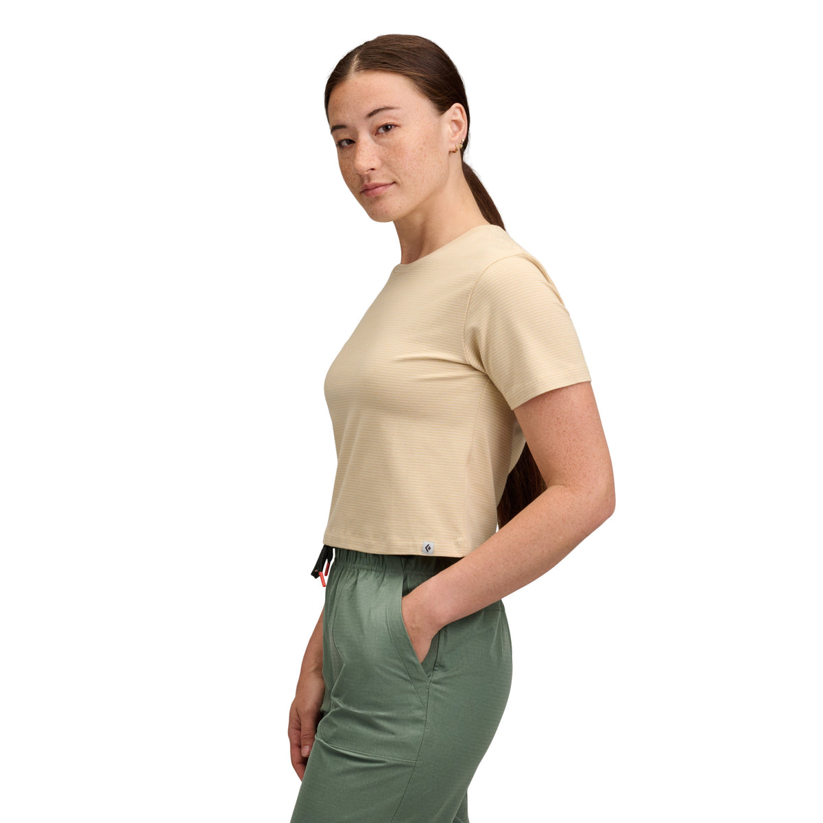 White Oak-Off White ~ Model is 5' 7" | Chest 36" | Waist 27" | Size Small/6 