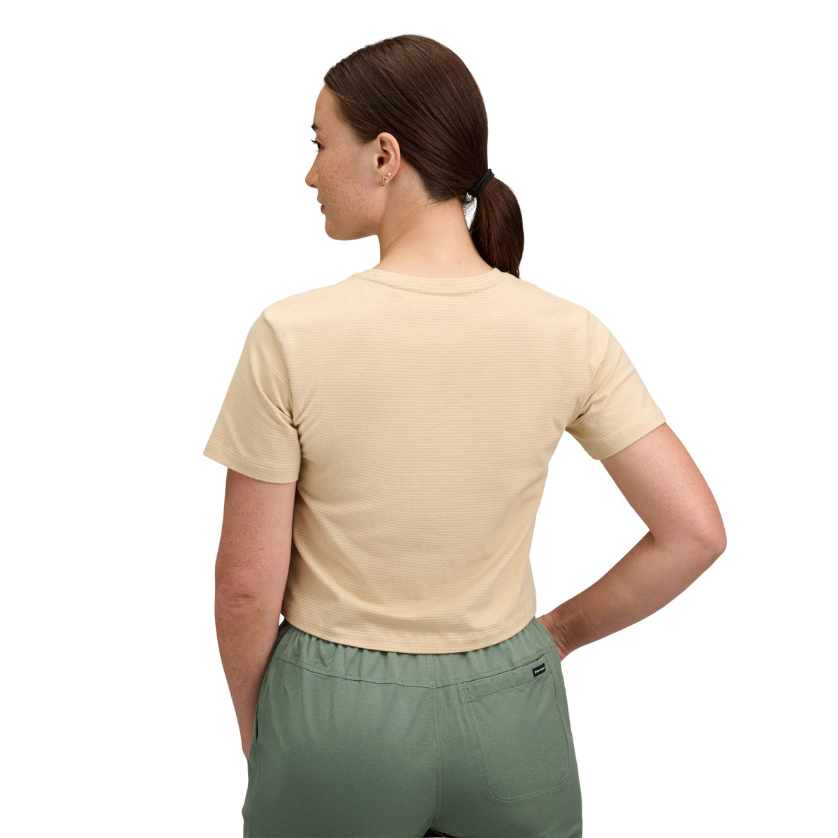 White Oak-Off White ~ Model is 5' 7" | Chest 36" | Waist 27" | Size Small/6 