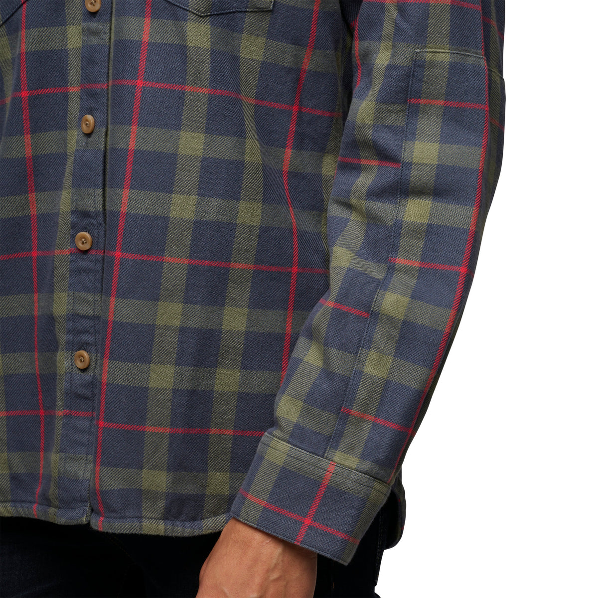 Charcoal-Tundra ~ Model is 5' 8" | Chest 34" | Waist 27" | Size Small/6
